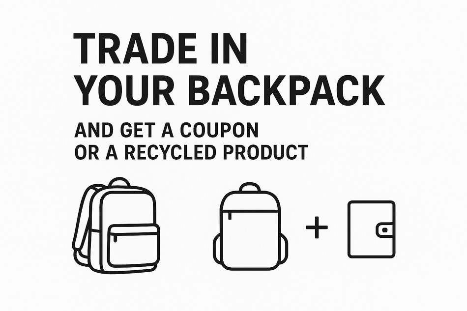 Trade in your backpack
