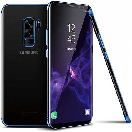 Samsung S9 Plus Silikon Case Blau IT