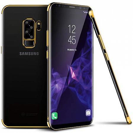 Samsung S9 Plus Silikon Case Gold IT
