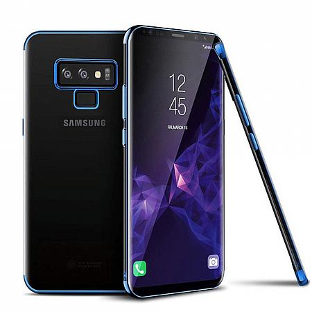 Samsung Note 9 Silikon Case Blau IT