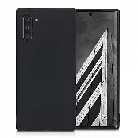Samsung Note 10 Silikon Case Matt schwarz IT