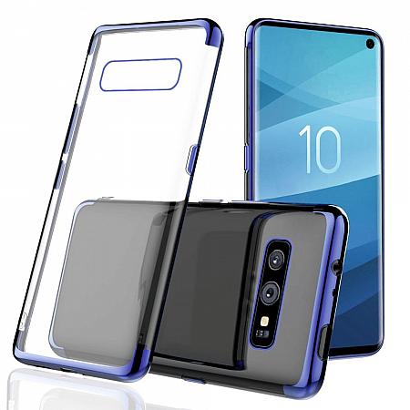 Samsung S10e Silikon Case Blau IT