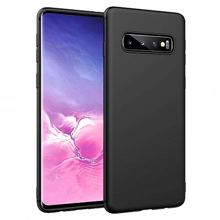Samsung S10e Silikon Case Matt schwarz IT