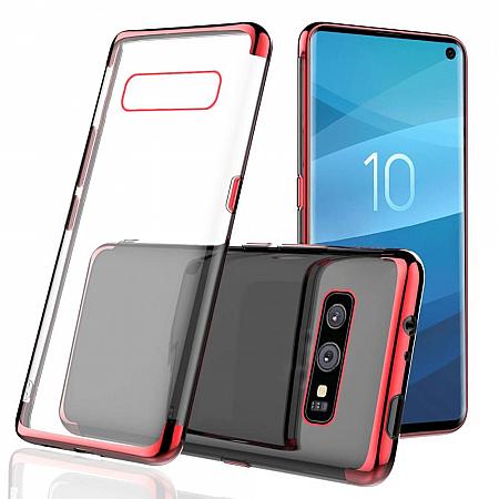 Samsung S10 Silikon Case Rot IT