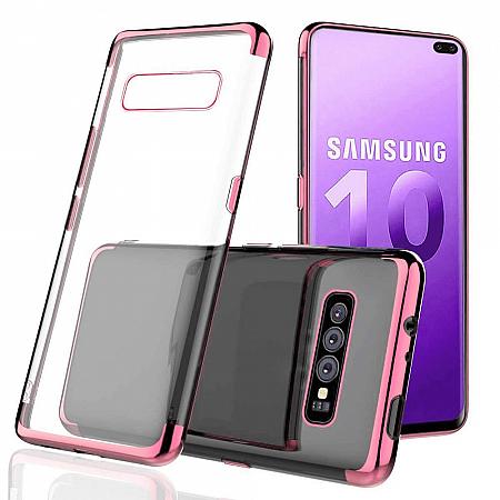 Samsung S10 Silikon Case Rosa IT